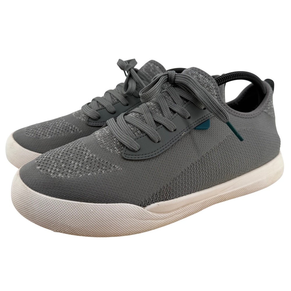 Vessi Weekend 1.5 Mens Charcoal Grey Synthetic Knit Low Top Sneakers Size 11